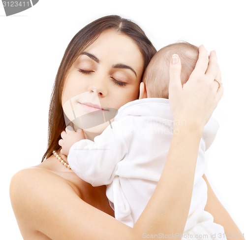 Image of baby and mother