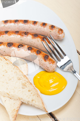 Image of traditional German wurstel sausages