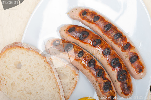 Image of traditional German wurstel sausages