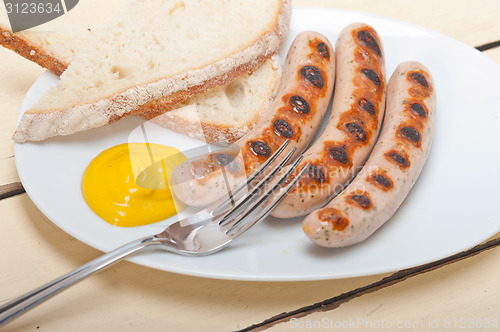 Image of traditional German wurstel sausages