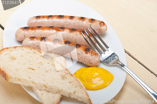 Image of traditional German wurstel sausages