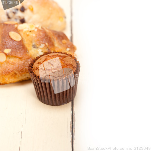 Image of sweet bread cake selection 