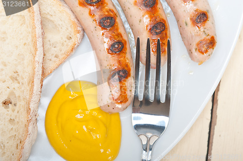 Image of traditional German wurstel sausages