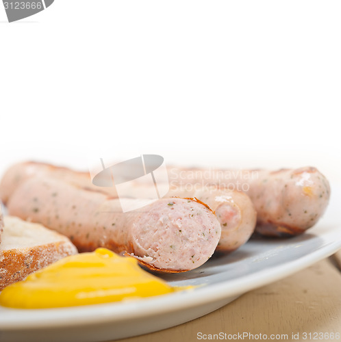 Image of traditional German wurstel sausages