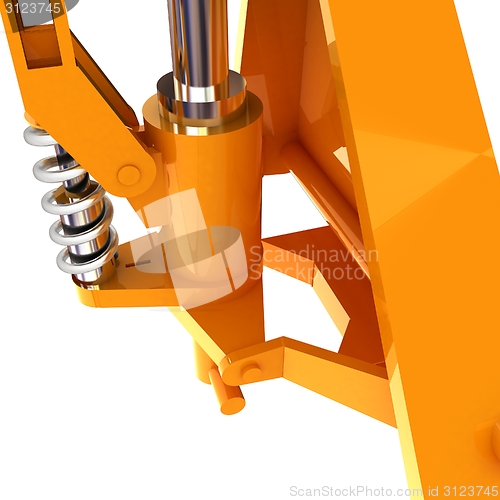 Image of Abstract engineering assembly