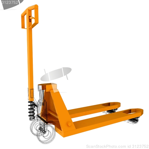 Image of 3d model pallet jack