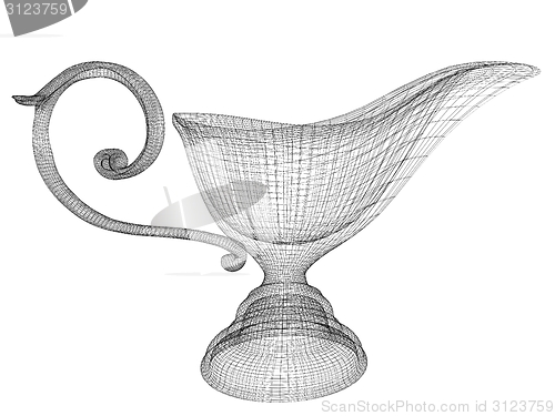 Image of Vase in the eastern style