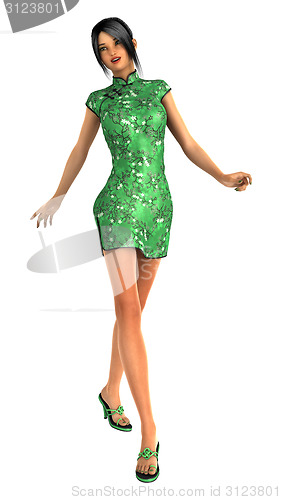 Image of Chinese Young Woman
