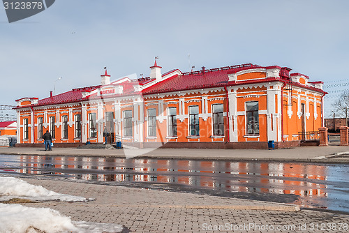 Image of Yalutorovsk railway station, Russia