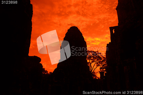 Image of ASIA CAMBODIA ANGKOR ANGKOR THOM