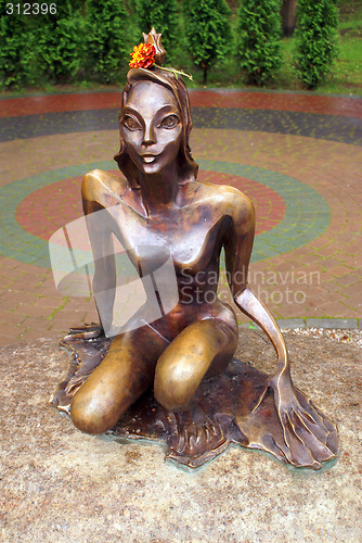 Image of Bronze girl