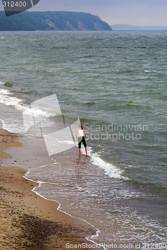 Image of Girl on the beach