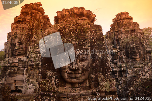 Image of ASIA CAMBODIA ANGKOR ANGKOR THOM