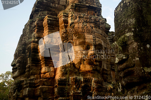 Image of ASIA CAMBODIA ANGKOR ANGKOR THOM