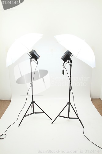 Image of studio lights