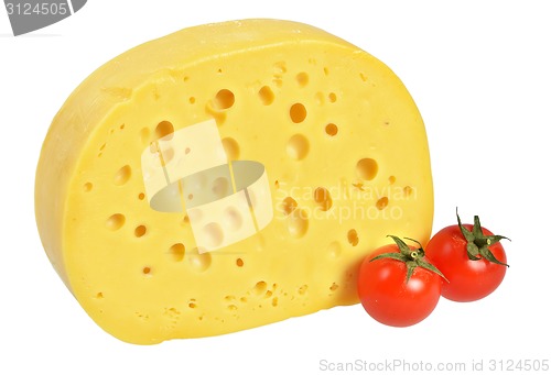 Image of Cheese with holes