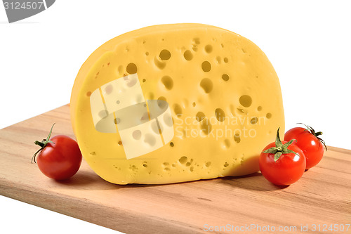 Image of Cheese with holes