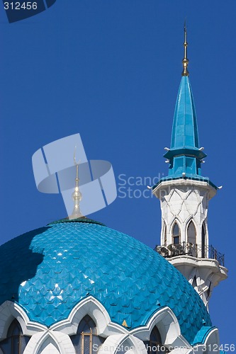 Image of Qolsharif mosque minaret/ Kazan