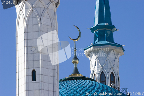 Image of Qolsharif mosque minaret/ Kazan