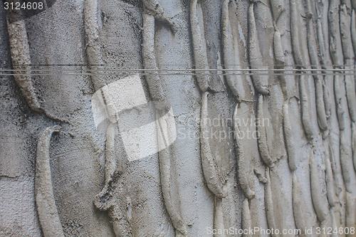 Image of Textured stone wall