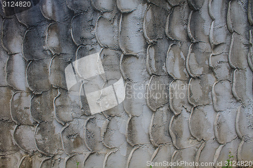 Image of Textured stone wall
