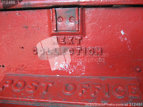 Image of British post office box