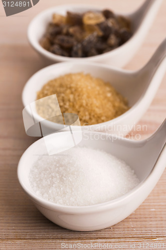 Image of Difrent kind of sugar