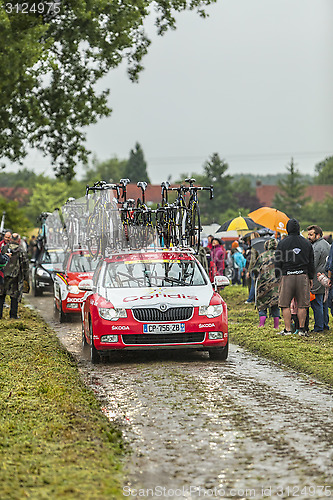 Image of Technical Car of Cofidis Team