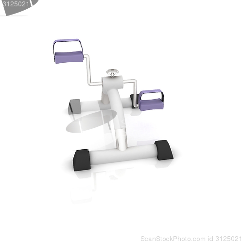 Image of Exercise bike - fitness salon equipment