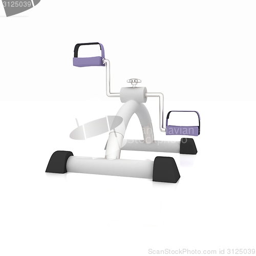 Image of Exercise bike - fitness salon equipment