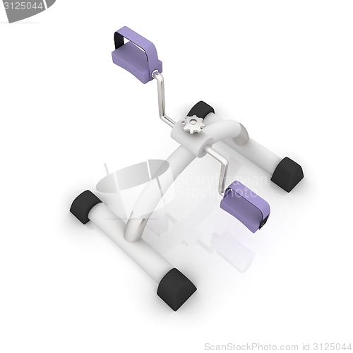 Image of Exercise bike - fitness salon equipment