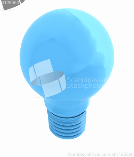 Image of 3d bulb icon
