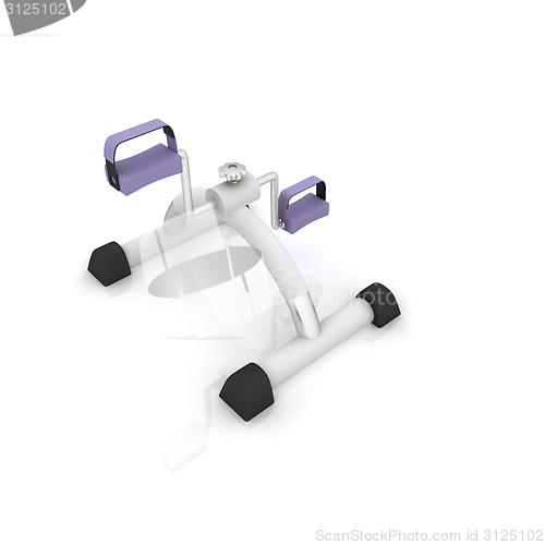 Image of Exercise bike - fitness salon equipment