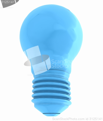 Image of 3d bulb icon