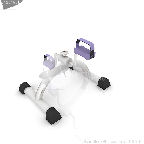Image of Exercise bike - fitness salon equipment