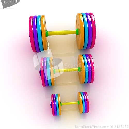 Image of Fitness dumbbells