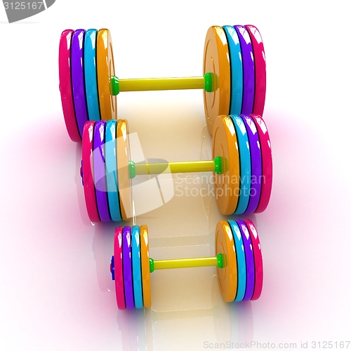 Image of Fitness dumbbells