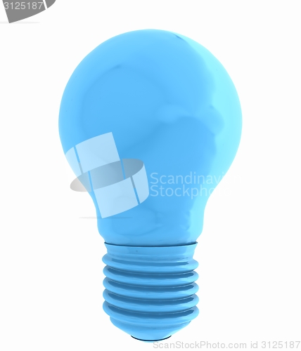 Image of 3d bulb icon