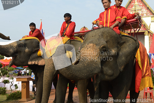 Image of ASIA THAILAND AYUTTHAYA SONGKRAN FESTIVAL