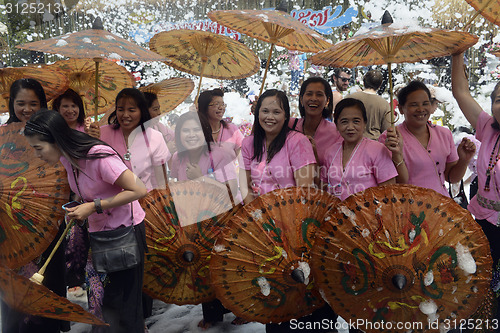 Image of ASIA THAILAND AYUTTHAYA SONGKRAN FESTIVAL