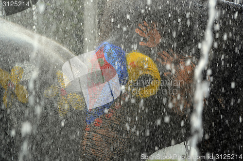 Image of ASIA THAILAND AYUTTHAYA SONGKRAN FESTIVAL