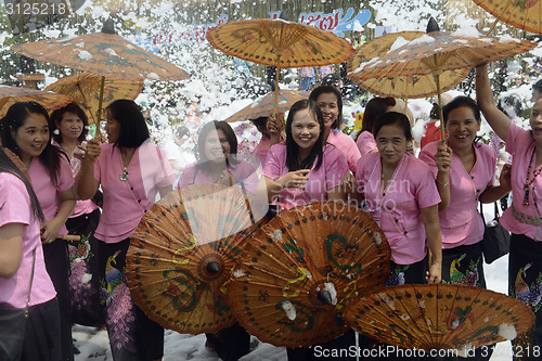 Image of ASIA THAILAND AYUTTHAYA SONGKRAN FESTIVAL