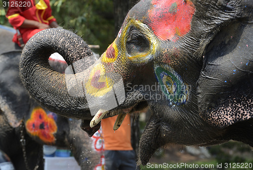 Image of ASIA THAILAND AYUTTHAYA SONGKRAN FESTIVAL