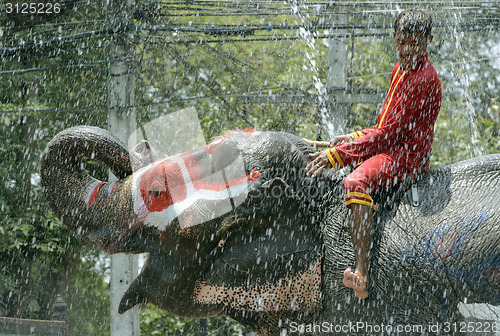 Image of ASIA THAILAND AYUTTHAYA SONGKRAN FESTIVAL