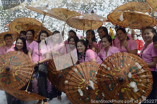 Image of ASIA THAILAND AYUTTHAYA SONGKRAN FESTIVAL