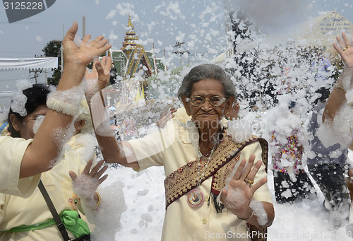 Image of ASIA THAILAND AYUTTHAYA SONGKRAN FESTIVAL