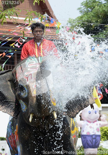 Image of ASIA THAILAND AYUTTHAYA SONGKRAN FESTIVAL