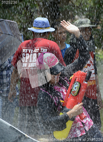 Image of ASIA THAILAND AYUTTHAYA SONGKRAN FESTIVAL