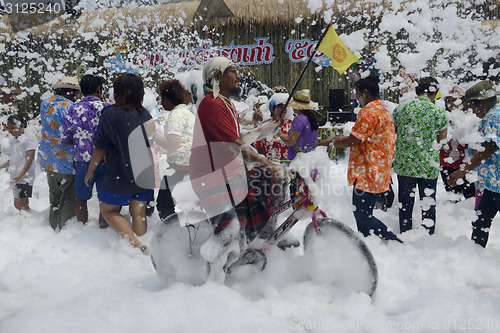 Image of ASIA THAILAND AYUTTHAYA SONGKRAN FESTIVAL