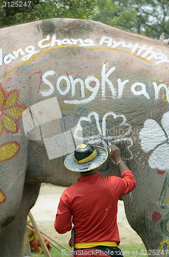 Image of ASIA THAILAND AYUTTHAYA SONGKRAN FESTIVAL